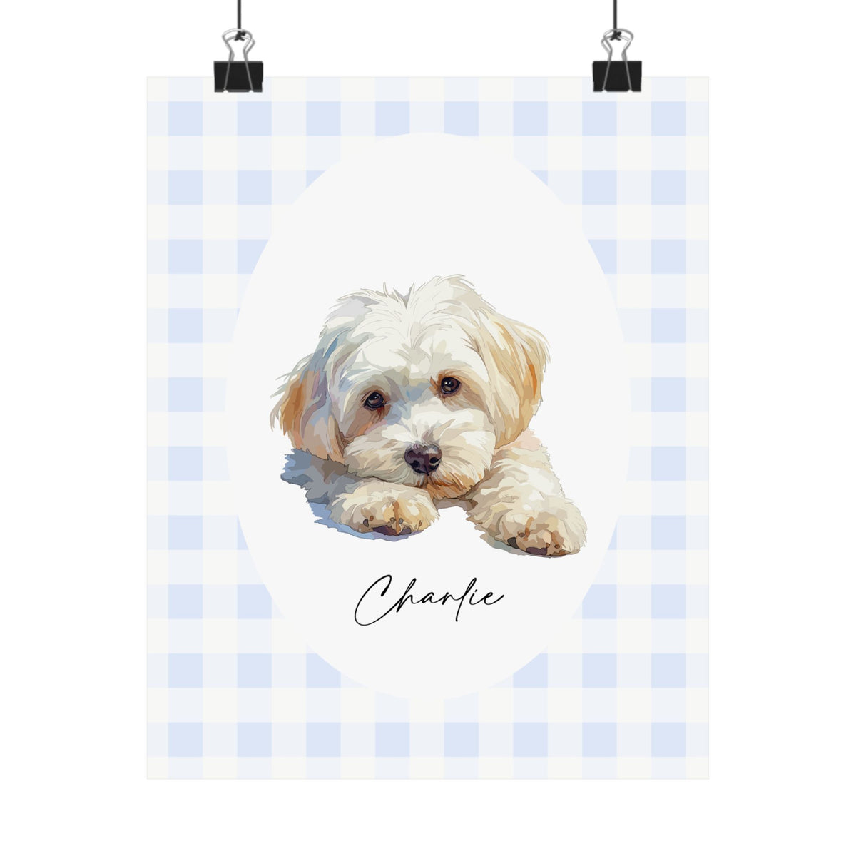 Havanese Custom Dog Name Print