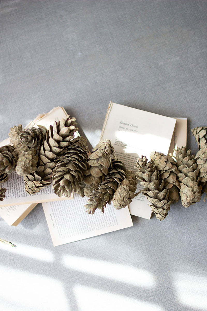 Sage Pinecone Garland