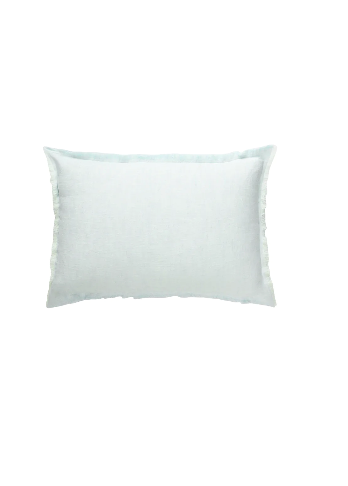 Light Aqua Linen Pillows